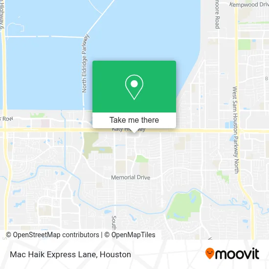 Mac Haik Express Lane map