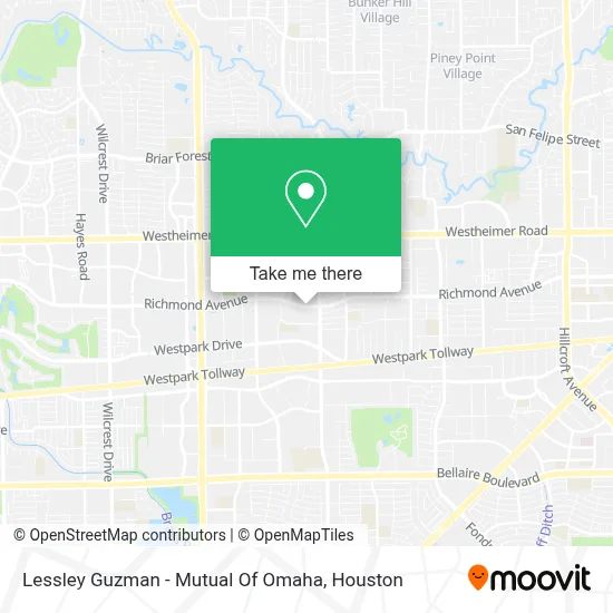Lessley Guzman - Mutual Of Omaha map