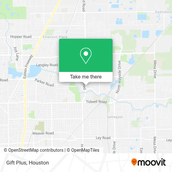 Gift Plus map
