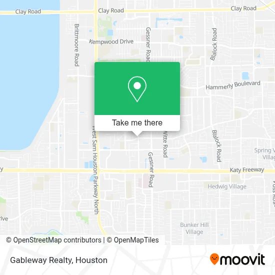 Gableway Realty map