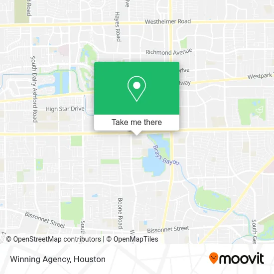 Winning Agency map