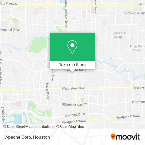 Apache Corp map