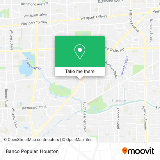 Banco Popular map