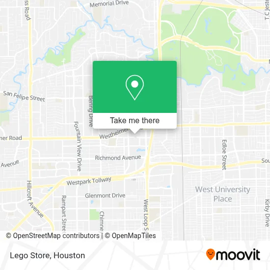 Lego Store map