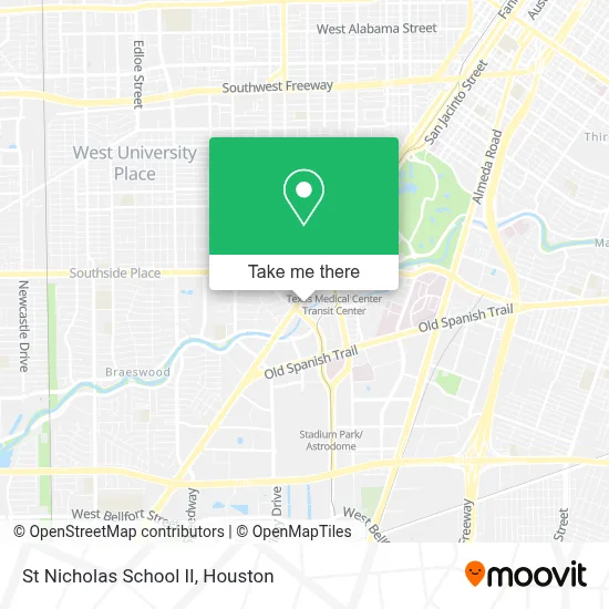 St Nicholas School II map