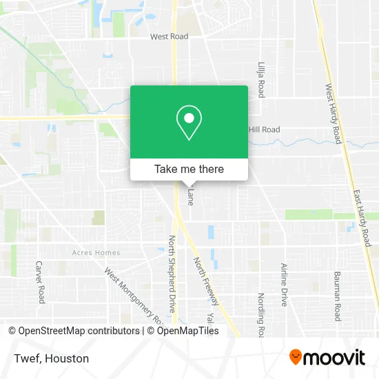 Twef map