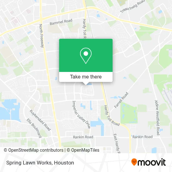 Spring Lawn Works map