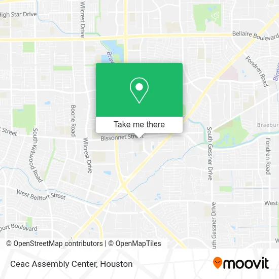 Ceac Assembly Center map