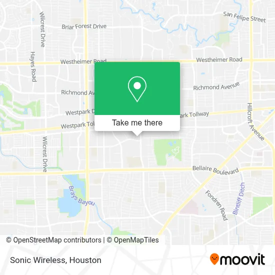 Sonic Wireless map