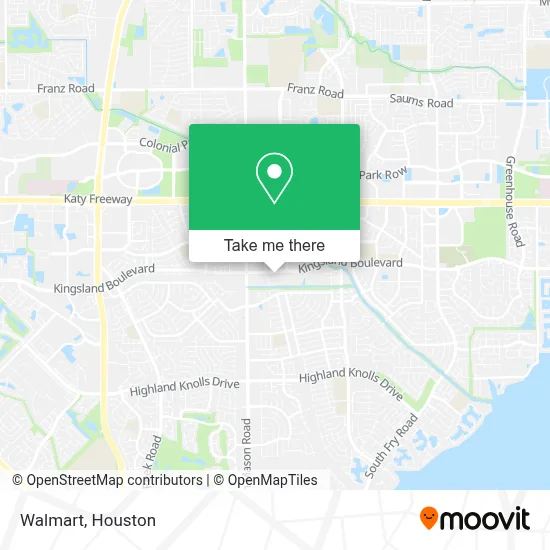 Walmart map