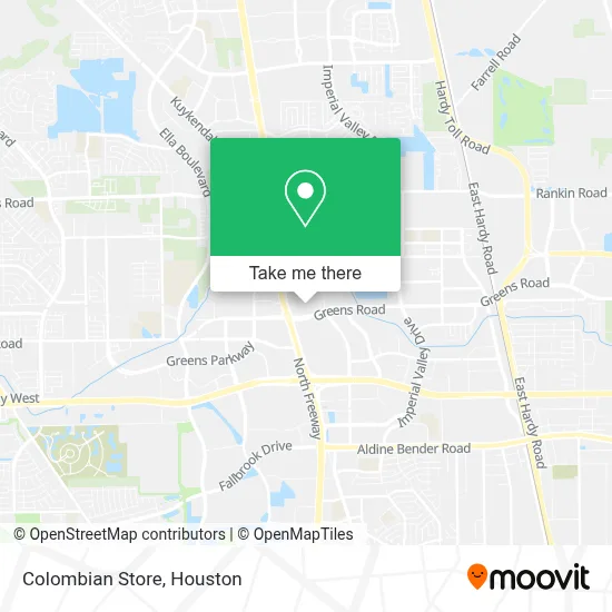 Colombian Store map