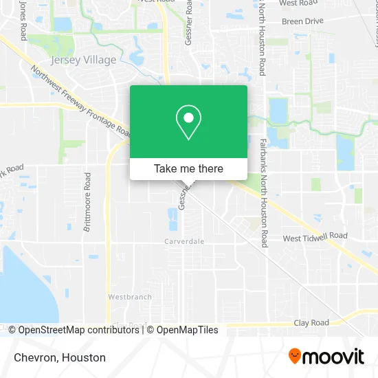 Chevron map