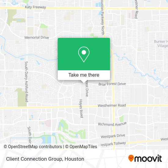 Client Connection Group map