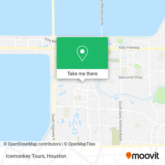 Icemonkey Tours map