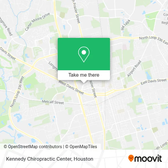 Kennedy Chiropractic Center map