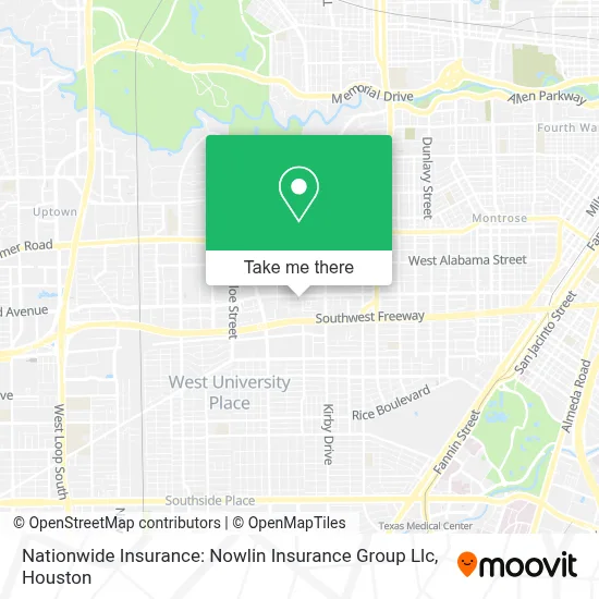 Nationwide Insurance: Nowlin Insurance Group Llc map