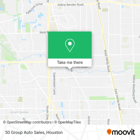 50 Group Auto Sales map
