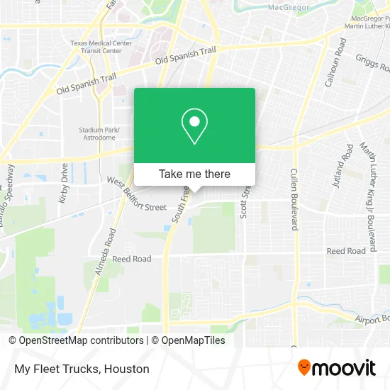My Fleet Trucks map