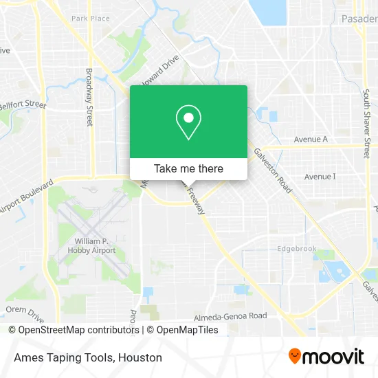 Ames Taping Tools map