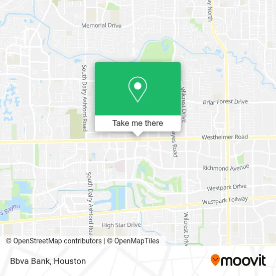 Bbva Bank map