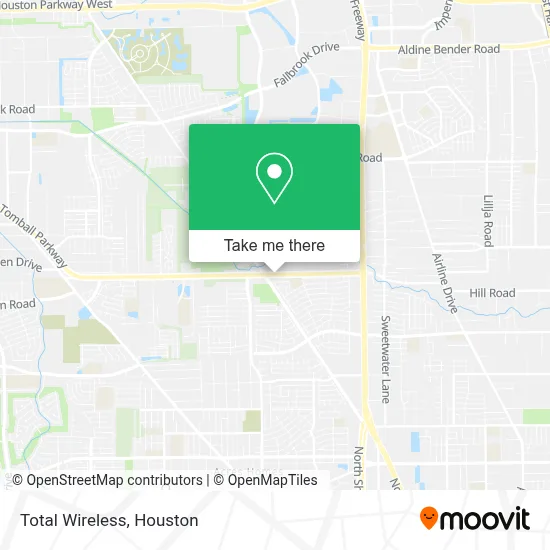 Total Wireless map