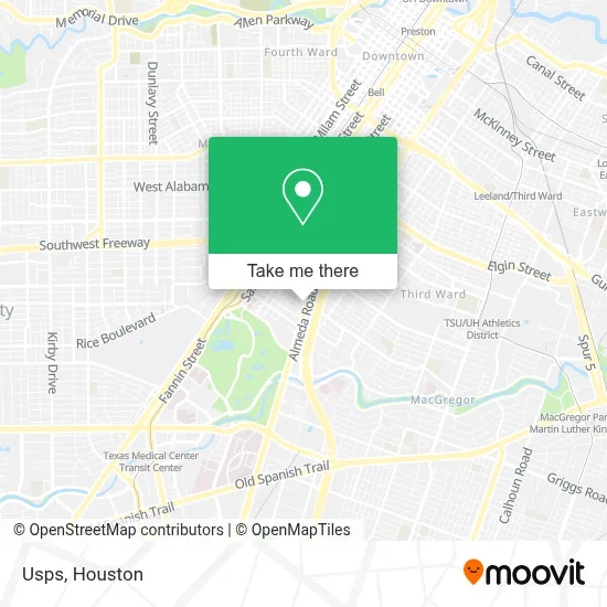 Usps map