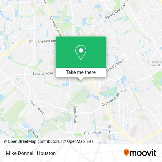 Mike Donnell map