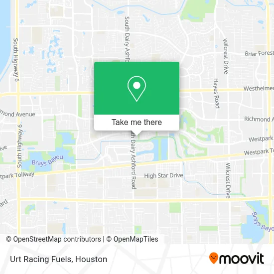Urt Racing Fuels map