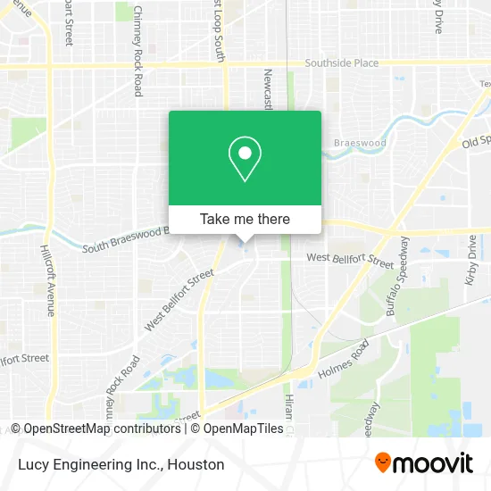 Lucy Engineering Inc. map