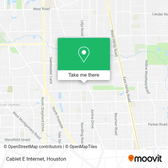 Cablet E Internet map