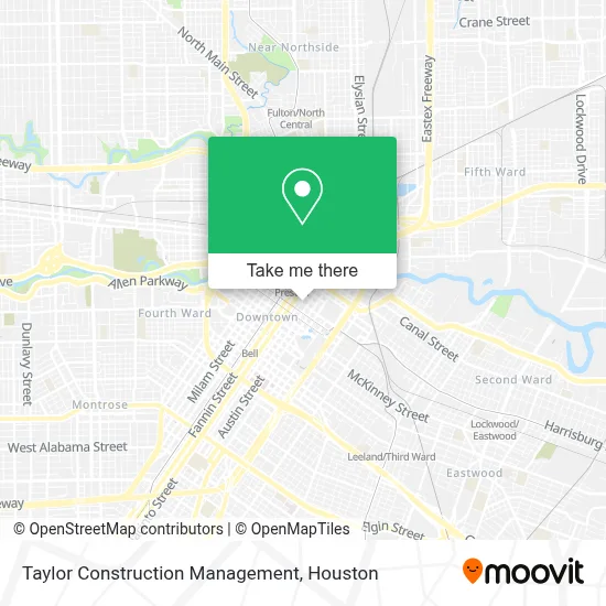 Taylor Construction Management map