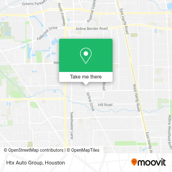 Htx Auto Group map