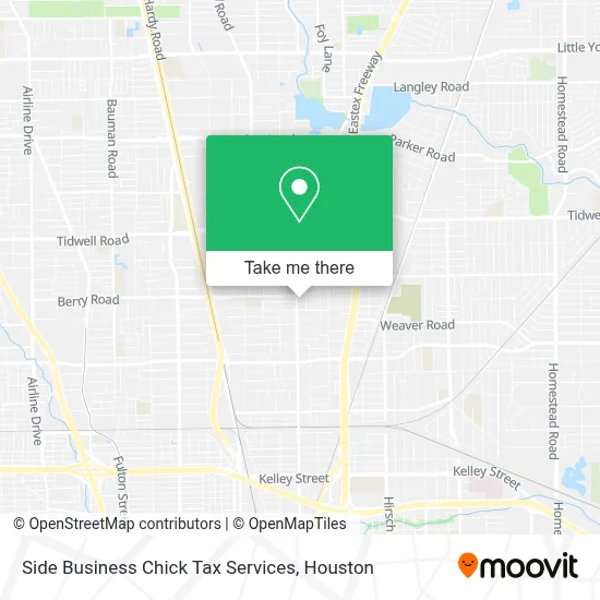 Side Business Chick Tax Services map