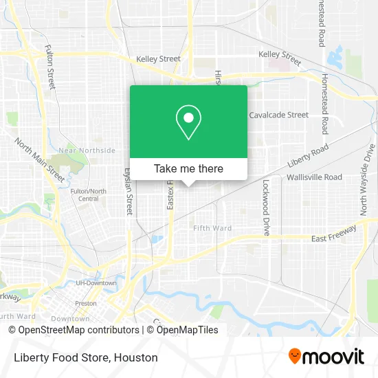 Liberty Food Store map