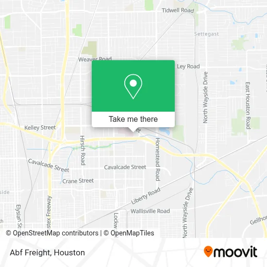 Abf Freight map