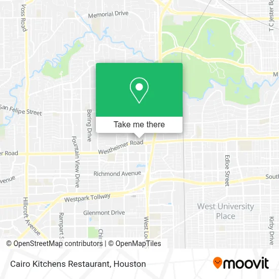 Cairo Kitchens Restaurant map