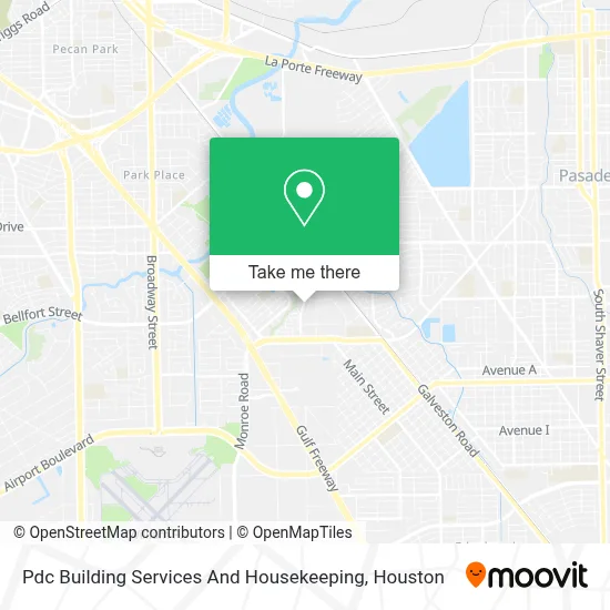 Pdc Building Services And Housekeeping map