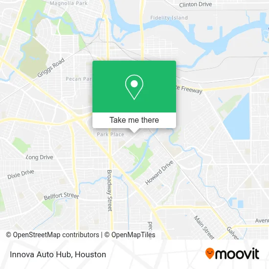 Mapa de Innova Auto Hub