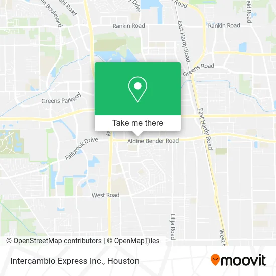 Intercambio Express Inc. map