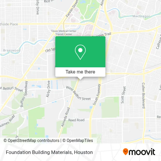 Foundation Building Materials map