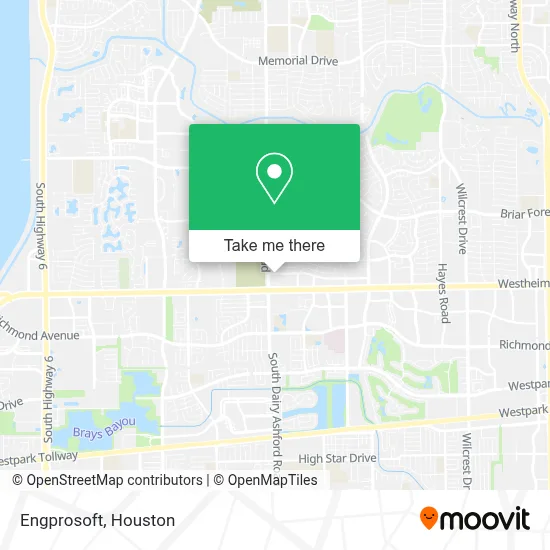 Engprosoft map