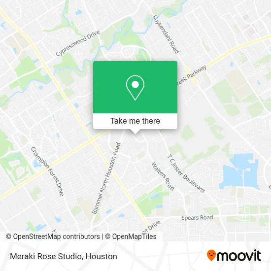 Meraki Rose Studio map