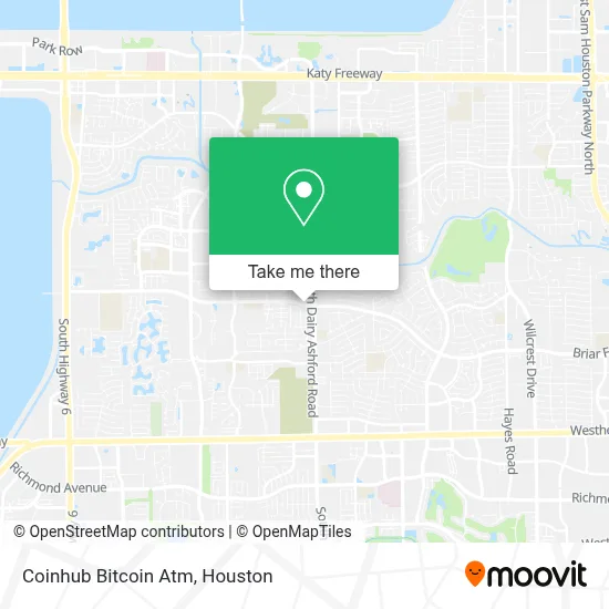 Coinhub Bitcoin Atm map