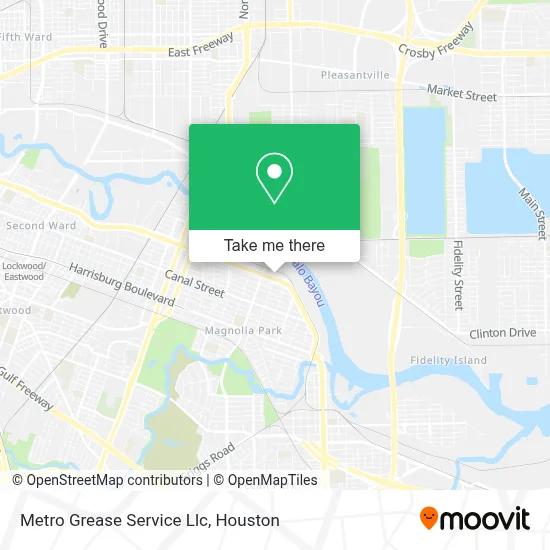 Metro Grease Service Llc map