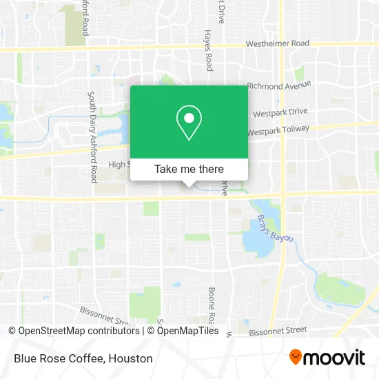 Blue Rose Coffee map