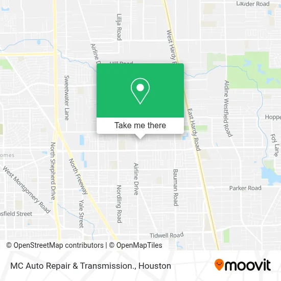 MC Auto Repair & Transmission. map