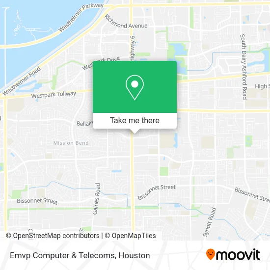 Emvp Computer & Telecoms map