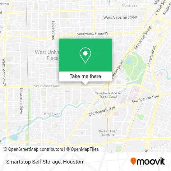 Smartstop Self Storage map