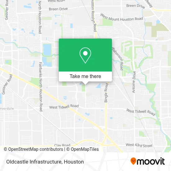 Oldcastle Infrastructure map