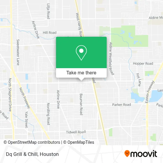 Dq Grill & Chill map